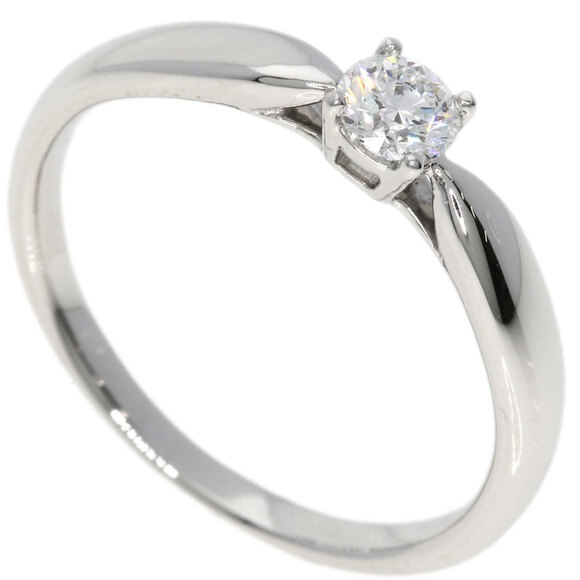 Tiffany & Co. Jewelry - TIFFANY & CO. Harmony Diamond Ring Platinum PT950 E-VS-2-VG Size 4.5 #48